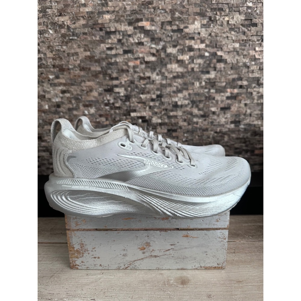 Brooks Adrenaline GTS 23‎ Mens Running Shoes Silver Grey 1104541D184 Size 8